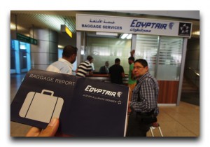 ロストしていた荷物がついに到着!でも空港の対応に超イライラ!! Egypt / エジプト