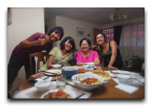 サンティアゴ生まれのジャスミンの家でベーガン日本料理に初挑戦! Chile / チリ